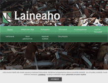 Tablet Screenshot of laineaho.fi